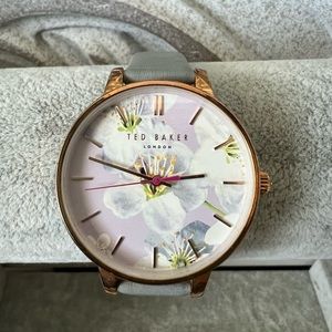 Ted Baker floral grey watch